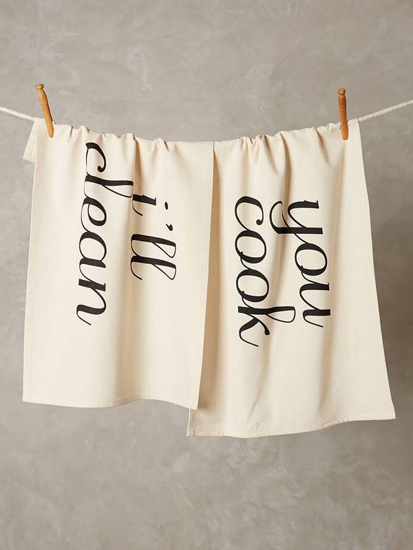 Anthropologie dishtowels